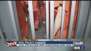 Could DOC decision overcrowd county jails?