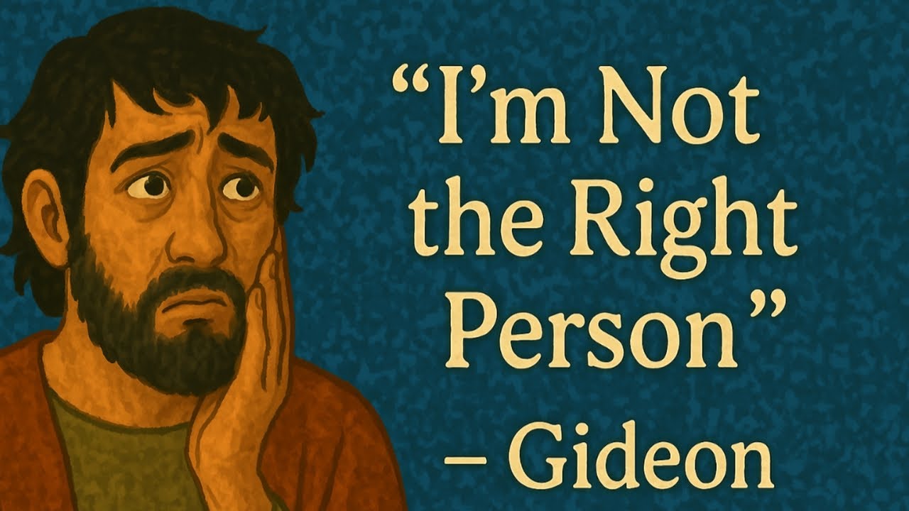 Sermon: “I’m Not the Right Person” -Gideon