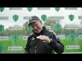 Interview: Brian Schmetzer speaks to media