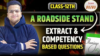 Extract (MCQ's) & Competency Based Questions | A Roadside Stand | Class 12 English | BOARD 2025