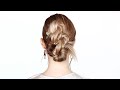 How to Style your Medium long Hair in 3 Easy Steps for the Holidays #hairstyles #updo