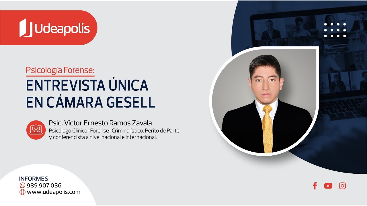 Entrevista Única en Cámara Gesell | Víctor Ernesto Ramos Zavala