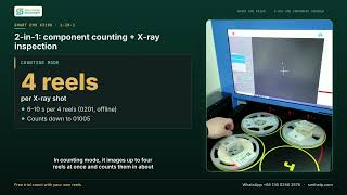 2-in-1 X-Ray Component Counter & Inspection: See Hidden Broken Wires