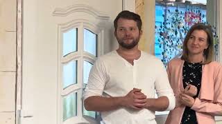 Evangelista Randy Island en una reunion en alemania y cayo la uncion