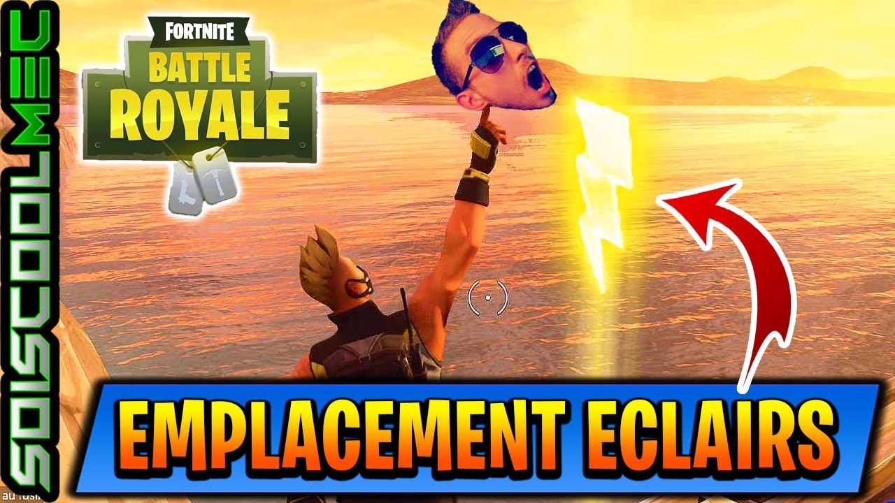 Tous Les Emplacements Des Eclairs Tuto Defi Semaine 1 Fortnite - tous les emplacements des eclairs tuto defi semaine 1 fortnite battle royal saison 5