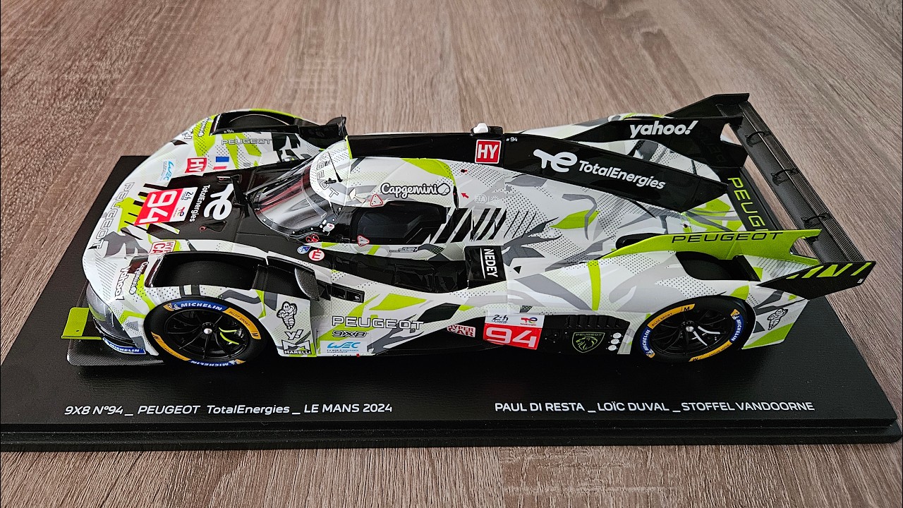 Peugeot 9x8 24h Le Mans 2024 - 1:18 [Spark] #94 - YouTube