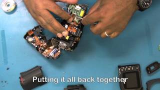 Nikon D50 Repair: Shutter & Aperture Control Unit Replacement