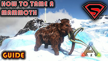 ARK HOW TO TAME A MAMMOTH 2019 - EVERYTHING YOU NEED TO KNOW ABOUT TAMING A MAMMOTH