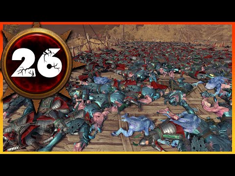 Видео: Демон-принц прохождение Total War Warhammer 3 за Демонов Хаоса (легион Хаоса) - #26