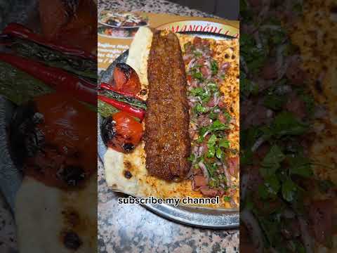 Turkish Kebab Ramazan Special Recipe Turkish Kebab - This Master Prepares Salad With Incredible Skil