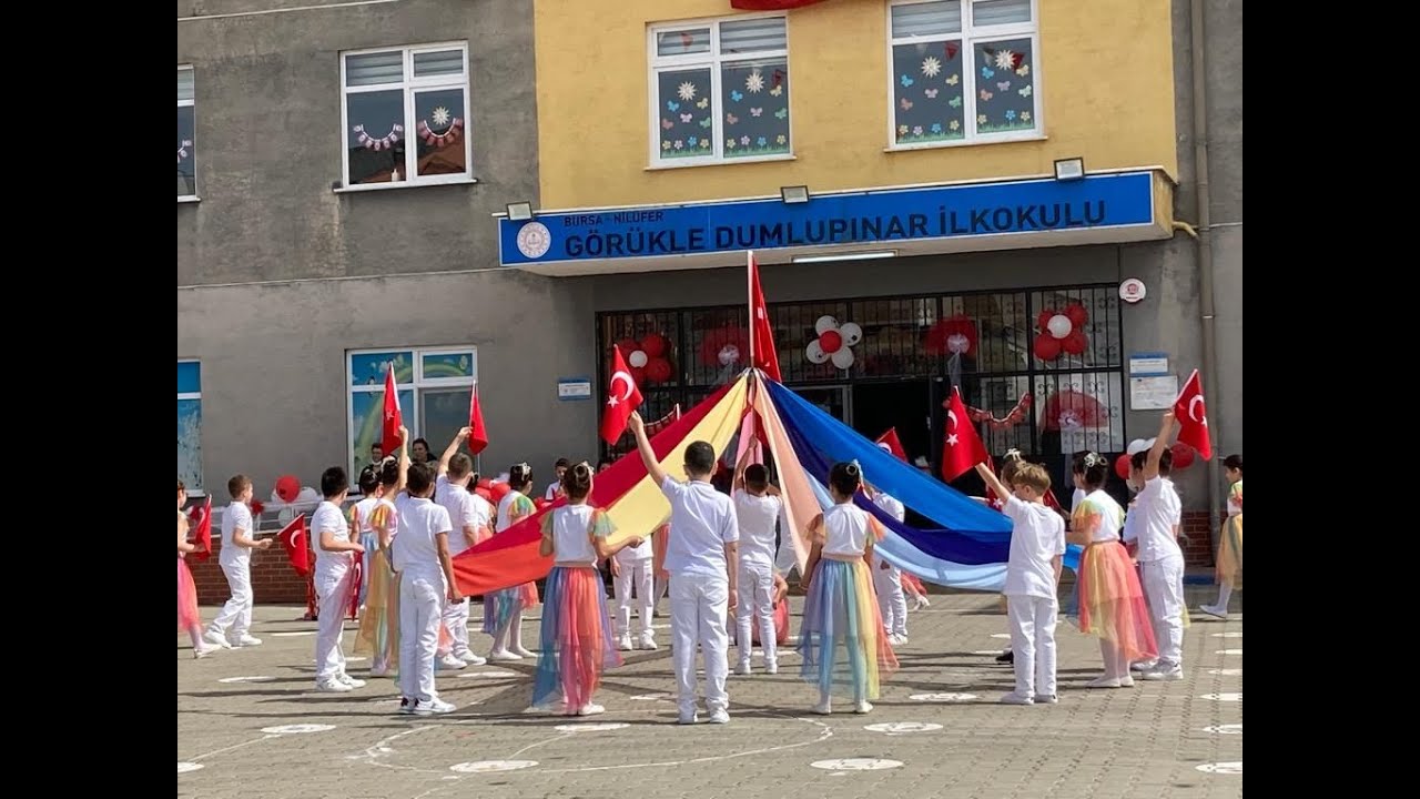 Görükle Dumlupınar İlkokulu 3-E Sınıfı 23 Nisan Gösterisi