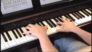 Video thumbnail of "Surfer Girl -- Beach Boys - Piano"