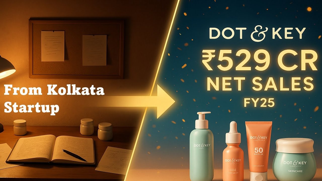 "Dot & Key Skincare Success Story | From Kolkata Startup to ₹529 Crore Skincare Empire!" 🌿🔥🔥