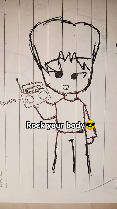 maaf ya kalau liriknya salah🙂 ROCK YOUR BODY‼️ @LucyFaa #music #drawing #art