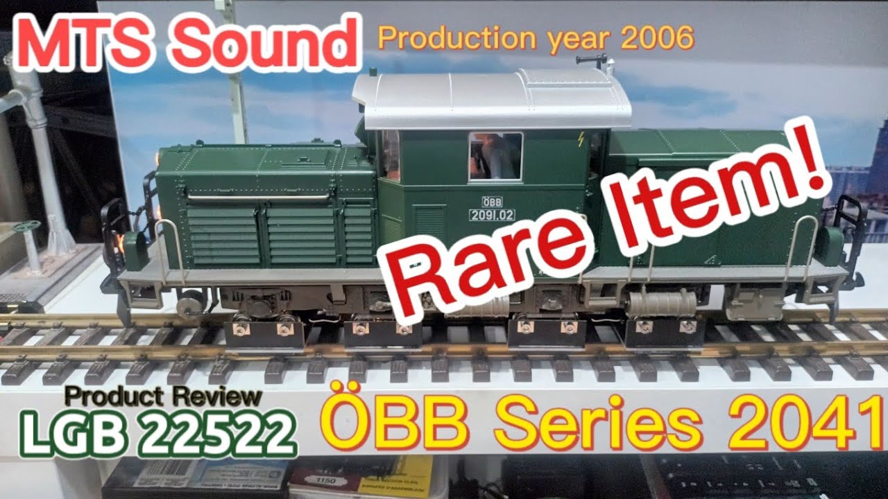 LGB 22522 ÖBB series 2041 No. 2091.02 - YouTube