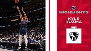 Highlights: Kyle Kuzma records first-career triple-double vs Nets - 2\/10\/22