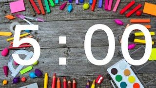 5 Minute Art Classroom Timer