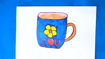 Vẽ cái ca - Vẽ cái cốc , cái ly | Hướng dẫn vẽ cái ca - Mĩ thuật 2