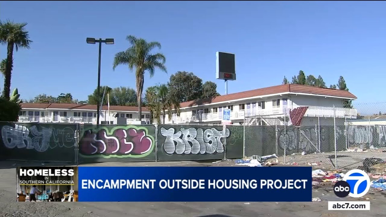 It was supposed to be new homeless housing in the San Fernando Valley ...