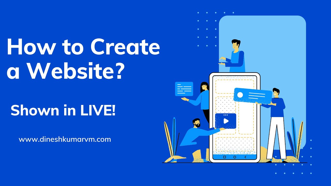 How to create a Website | Steps to create a WordPress Blog - YouTube
