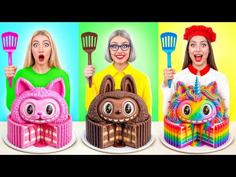 Me vs Grandma Cooking Challenge | Smart Food Ideas by Candy DO