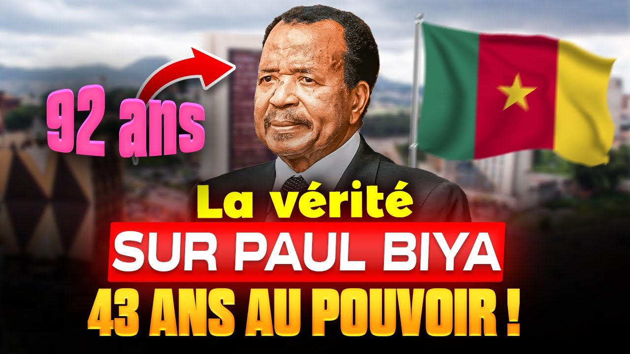 Paul Biya : 43 ans au pouvoir, l’histoire interdite du Cameroun