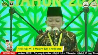 Download Lagu Arju naji peserta MTQN Jawa Tengah MP3