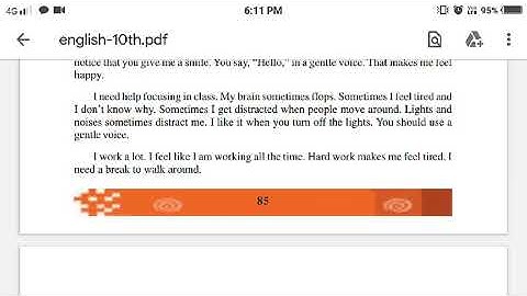 An Open Letter To The Teacher From a Child With Autism.Part -2, Unit 3, Reading C,10th Flight.