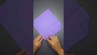 how to make an origami envelope super easy