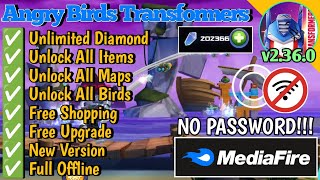 Angry Birds Transformers Mod Apk Versi 2.36.0 - Unlimited Diamond & Unlock All Items - Terbaru 2025 screenshot 3