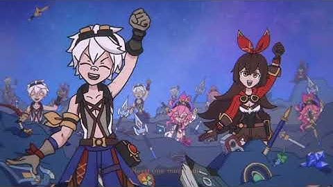 Genshin Impact Animation – ONE MORE PULL (Music Video) ■ feat. Black Gryph0n & Rustage