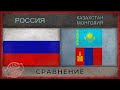 РОССИЯ vs КАЗАХСТАН, МОНГОЛИЯ ★ Сравнение армий (2018)