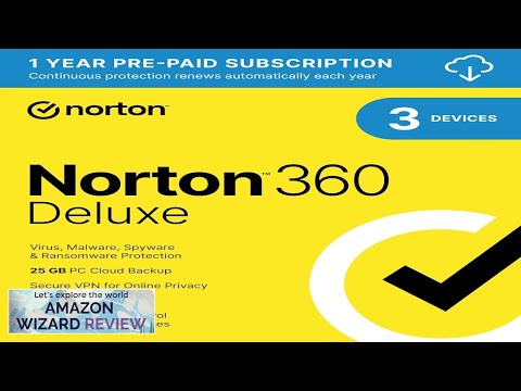 Norton 360 Deluxe 2024 Antivirus software for 3 Devices with Auto Renewal Review
