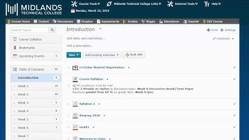 D2L Brightspace v10.4 Embedding Discussion Topics into Content Tool