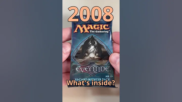 Opening an Eventide MTG booster pack from 2008! #openingbooster #magicthegathering #mtg