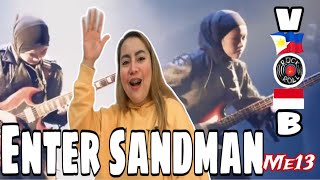VOB FIRST TIME HEARING REACTION MUSIC “Enter Sandman” (Metallica)