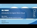 Introduction to ingram micro cloud