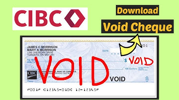Download CIBC Void Cheque | Get Void Cheque CIBC Bank Account | Get Void Cheque and Direct Deposit