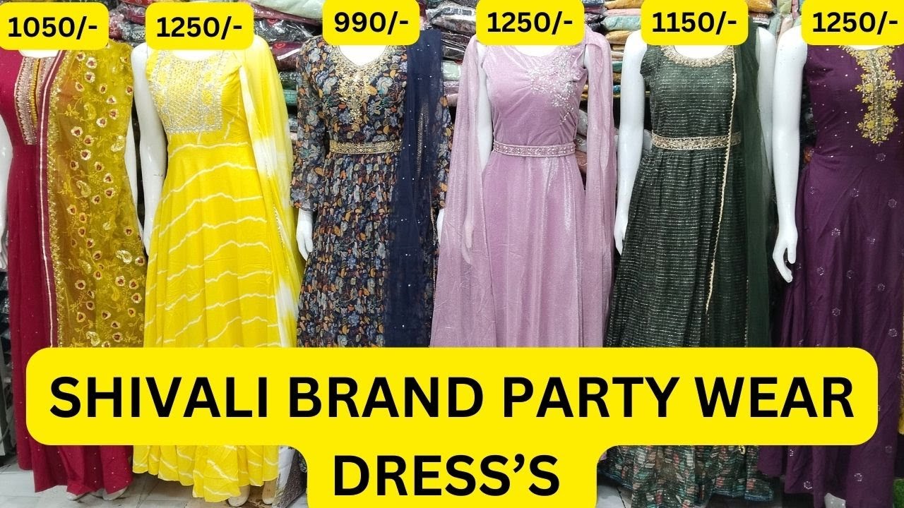 || SHIVALI BRAND PARTY WEAR DRESS’S || SUPER WHOLESALE PRICE || SINGLE PCS AT WHOLESALE PRICE ||