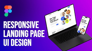 How to design the mobile view for your website in figma. Responsive Landing Page UI Design in Figma.
