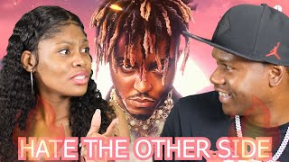 Juice WRLD ft. Marshmello, Polo G \& Kid Laroi - Hate The Other Side (Official Audio) REACTION