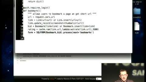 web2py: ideas we stole and ideas we had