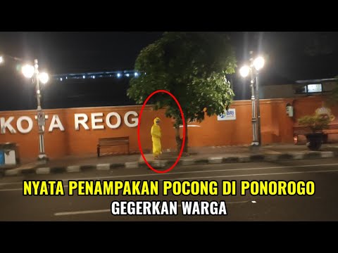 nyata.!penampakan pocong di ponorogo gegerkan warga