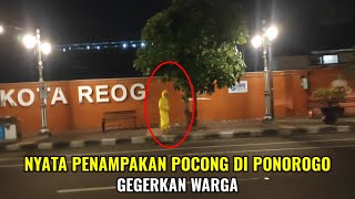 nyata.!penampakan pocong di ponorogo gegerkan warga