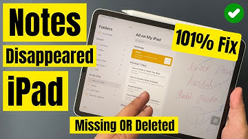 iPad Notes Disappeared [Fixed] iPadOS 26 - iPad Pro, iPad Air, iPad Mini recover Missing Notes
