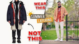 How To Layer Outfits in the Summer