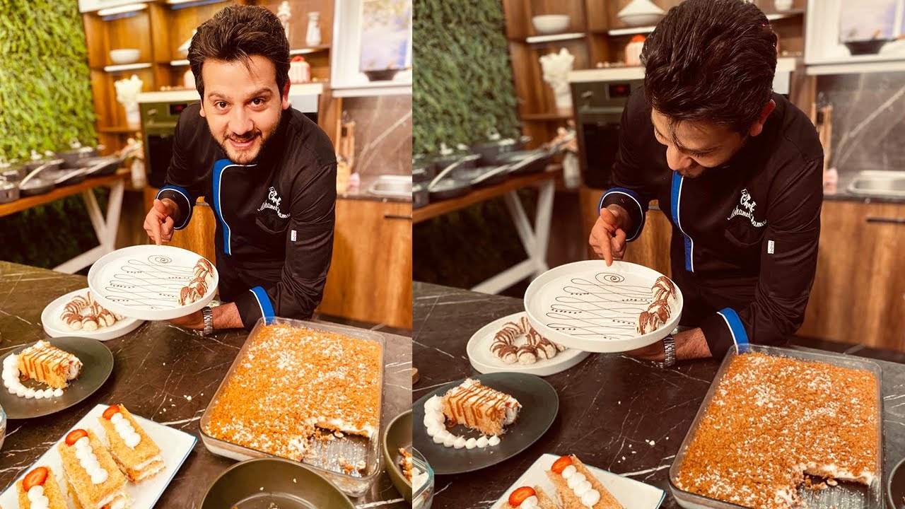 المطعم مع الشيف محمد حامد | عيش السرايا - جاتوه كنافة - حلوى جوز الهند