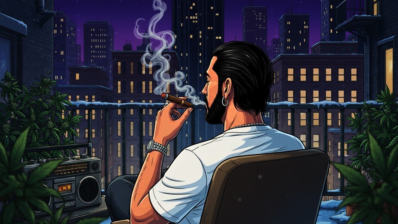 Balcony Smoky Night — 420 Chill Hip-Hop | West Coast • Soulful Rap • Stoner Mood