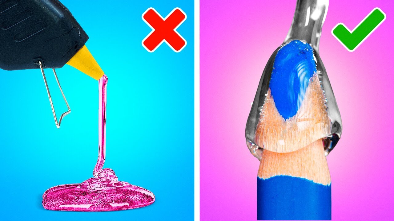 3D Pen VS Glue Gun crafts. How to create Unbelievable things