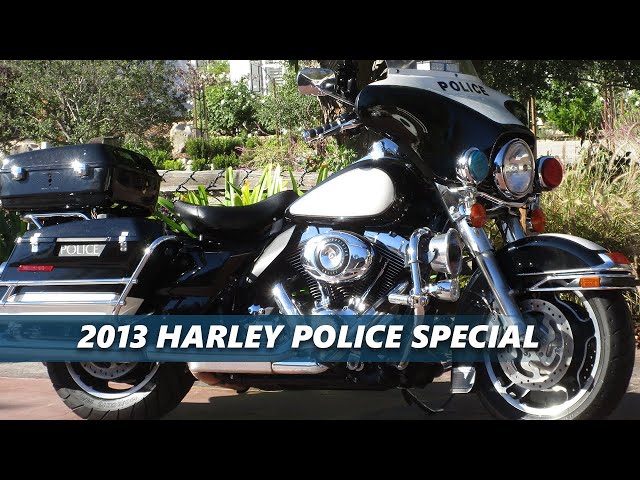 2012 Harley Davidson Police Special - YouTube